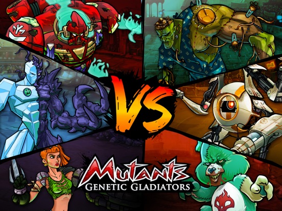 Mutants: Genetic Gladiators iPad app afbeelding 1