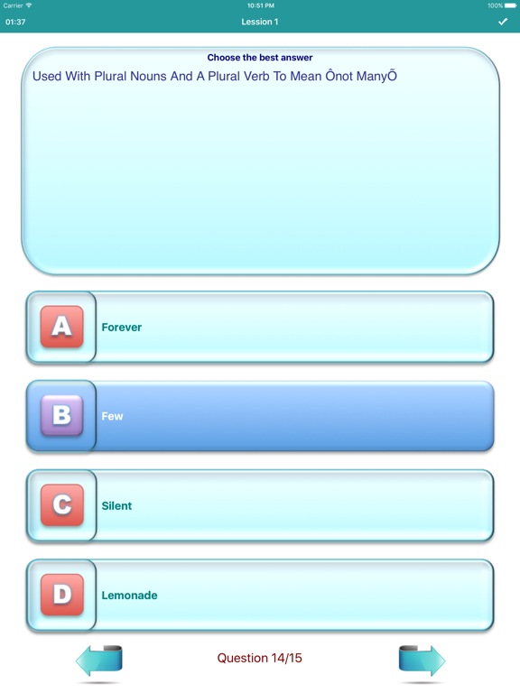 Screenshot #5 pour IELTS 2000 General Word List (Learn And Practice)