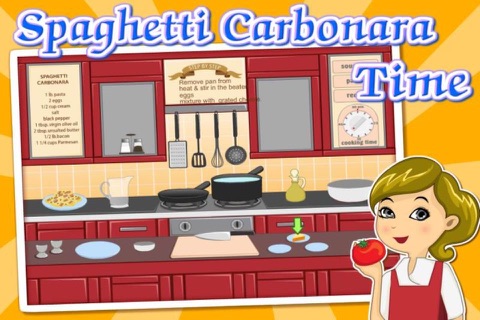 Spaghetti Carbonara Time screenshot 2