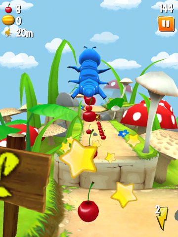 Turbo Bugs 2 -  Endless Running Game screenshot 2