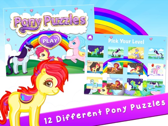Screenshot #4 pour Pony Puzzles: Jigsaw Puzzles for Kids and Toddlers