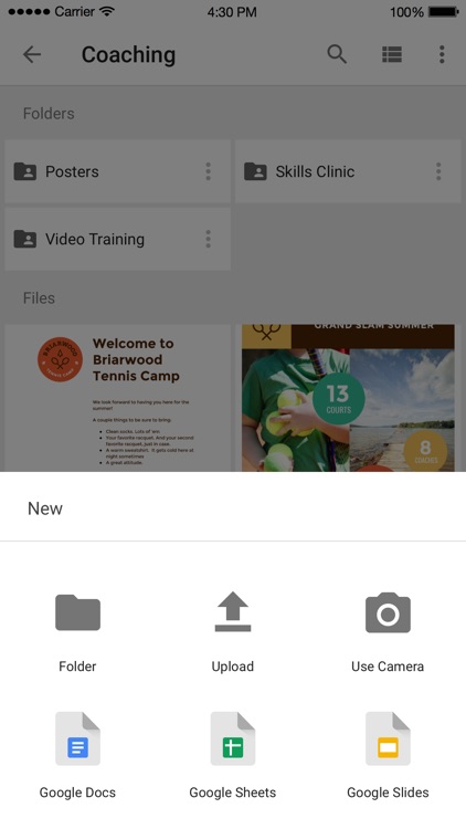 Google Drive - Online backup & cloud storage space