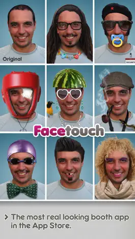 Game screenshot Facetouch HD Lite - Create funny and cool Booth pics mod apk