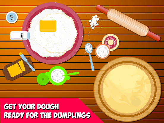 Dumpling Cooking Kitchen - Little Girls Chef Game iPad screenshot