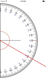 protractor - measure any angle iphone screenshot 2