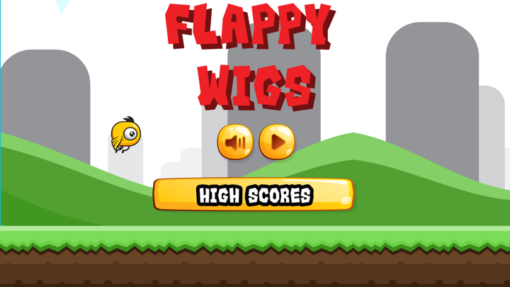 Screenshot #1 pour Flappy Wigs