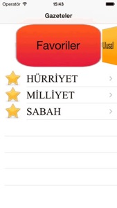 Favori Gazetelerim screenshot #4 for iPhone