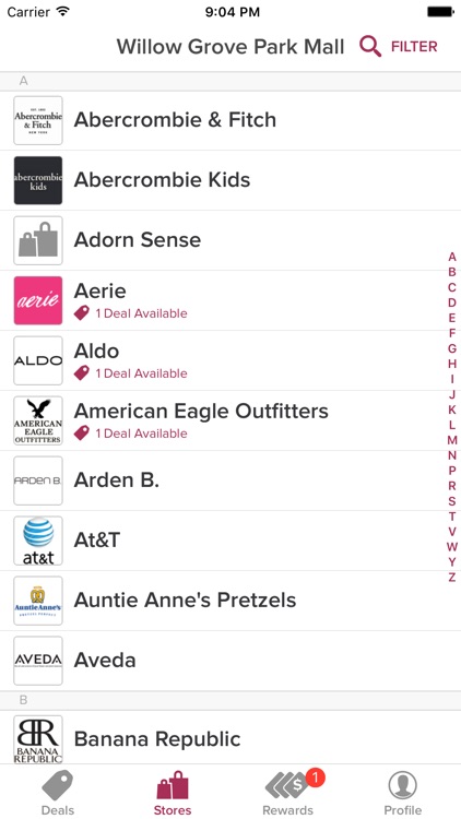 Willow Grove Park Mall, powered by Malltip