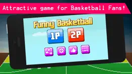 funny bouncy basketball - fun 2 player physics iphone screenshot 3