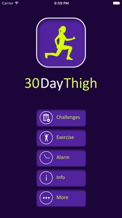 30 Day Thigh Fitness Challenges For Tight Booty
