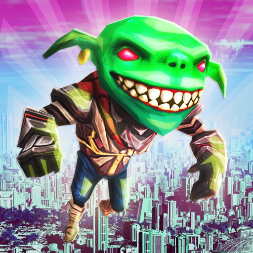 Outer Space Gremlin Attack - PRO - Sci Fi Endless Runner Game Icon