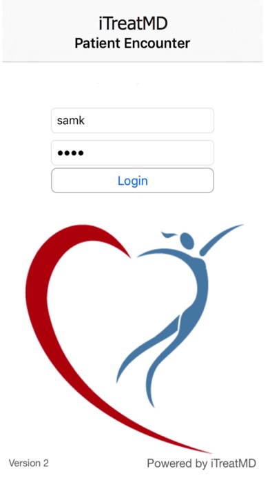 Screenshot #1 pour iTreatMD Patient Encounter