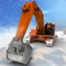 Heavy Snow Excavator Simulator 3D – Extreme Winter Crane Operator and Dump Truck Driving to rescue your city from snow storm