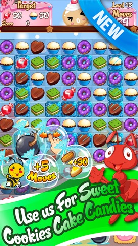Sweet Jelly Garden : Match 3 puzzle Free Gameのおすすめ画像5