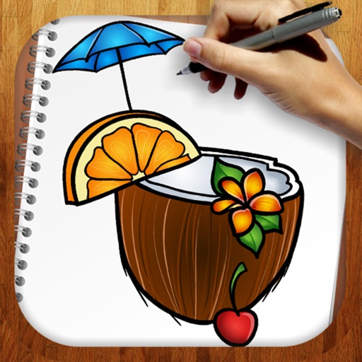 Easy Draw Cocktails iOS App