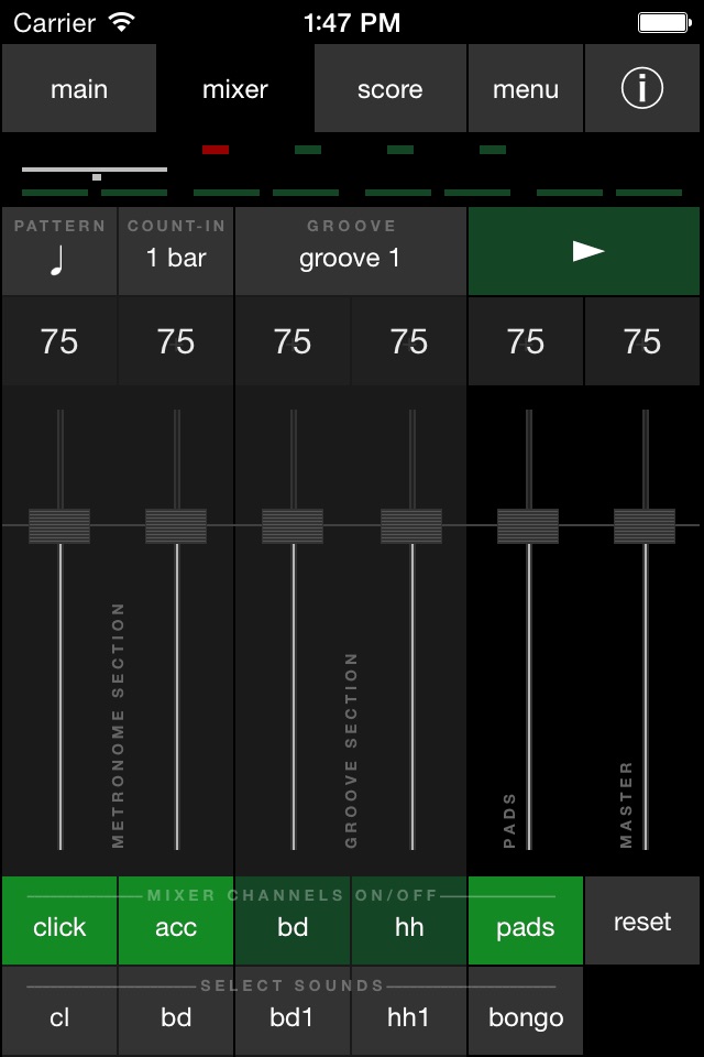 Tuplet Trainer Lite screenshot 2