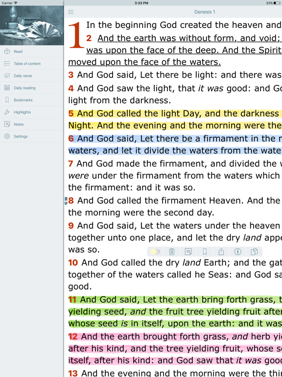 Screenshot #6 pour Holy Bible. Old Testament. The King James Version