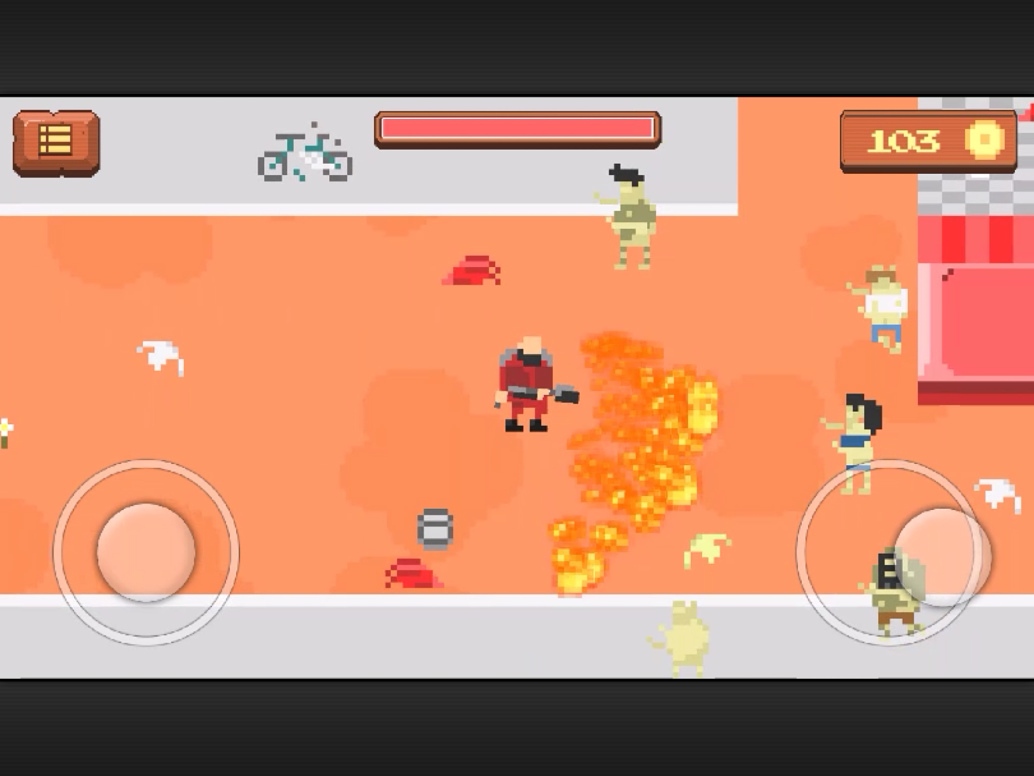 Pixel Zombie Shooting Game