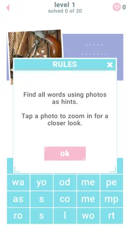 Game screenshot 1 Image: 4 Words mod apk