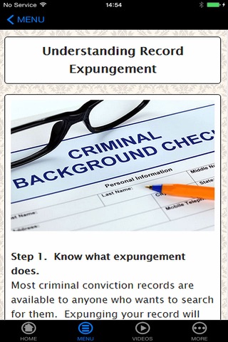 Get Rid Of Your Criminal Records - DIY Expunge Criminal Records screenshot 3