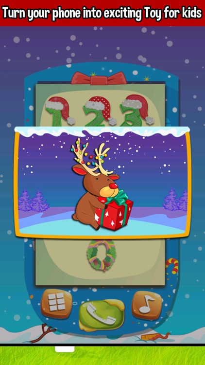 Christmas Baby Phone For Toddlers & Kids screenshot-3