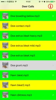 real whitetail hunting calls & sounds - deer iphone screenshot 1