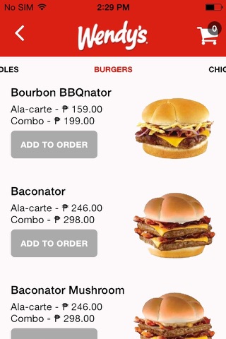 Wendys PH screenshot 2