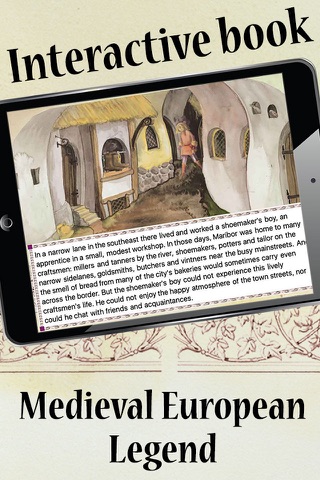 The Shoemaker's Apprentice - Interactive educational book screenshot 3