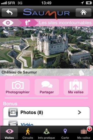 Saumur Touristic screenshot 4
