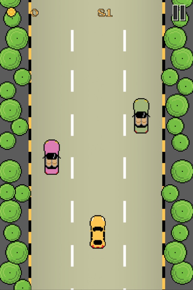 1st Pixel Car Race - Dangerous Pixels screenshot 4