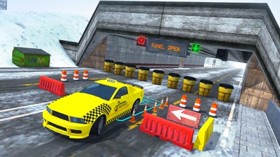 Screenshot 4 of Xmas Taxi Parking Simulator 3D - Snow Drive 2017 App