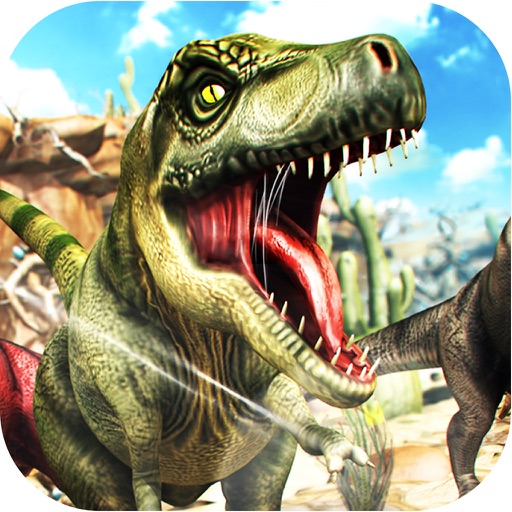 Dinosaur Sniper Shooting Free Icon