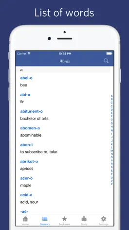 Game screenshot Esperanto Grammar and Vocabulary hack