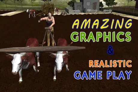 Bull Cart Farming Simulator – Bullock riding & racing simulation