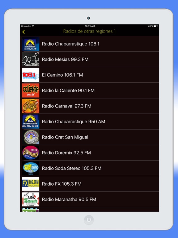 Screenshot #6 pour Radios El Salvador - Emisoras de Radio en Vivo FM