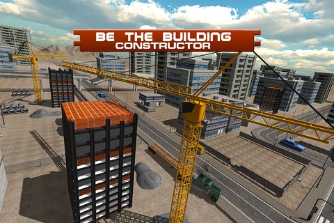 Building Construction Simulator 3D – Builder Crane Simulation game screenshot 2