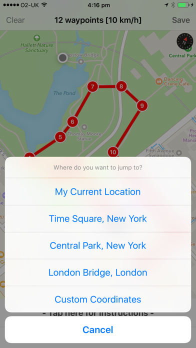 Spoofr — GPS & Location Simulator Screenshot