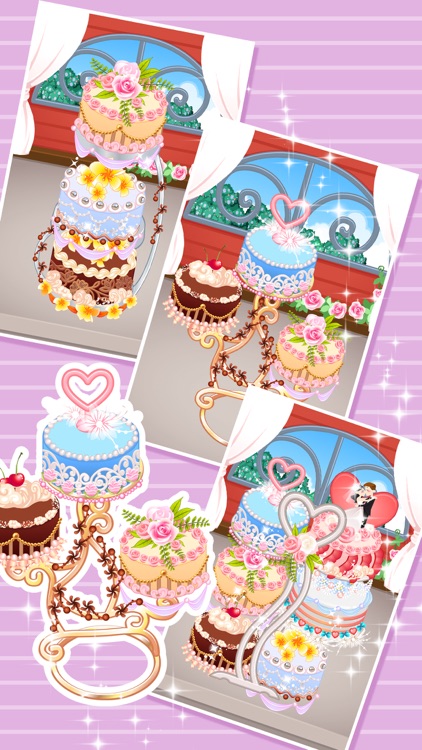 Sweet Wedding Cake Design - Cooking games for girl
