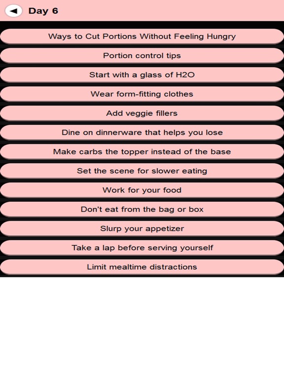 Screenshot #5 pour Weightloss Challenge in 30 days