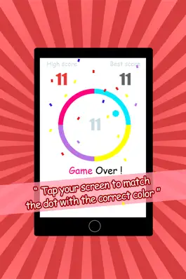 Game screenshot crazy circle wheel - color ball switch free game mod apk