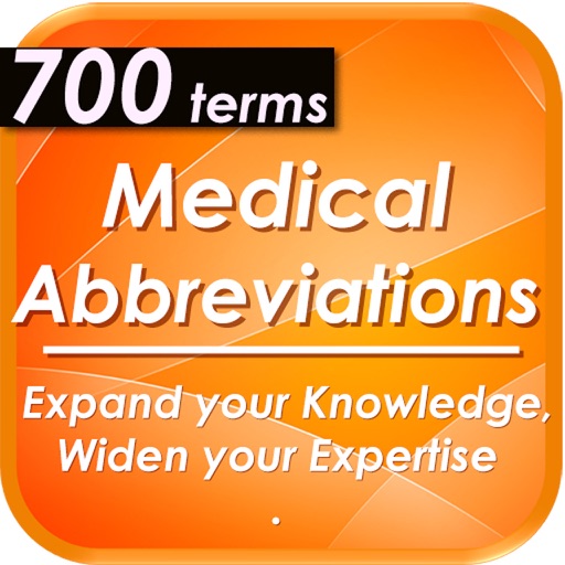 Medical Abbreviations 700 terms icon