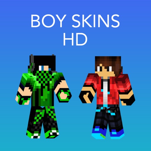 Free HD Boy Skins for Minecraft Pocket Edition iOS App