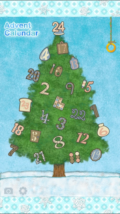 Advent Tree Pastel Version Christmas mini games