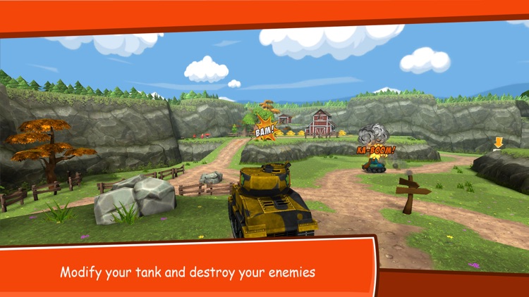 Toon Wars: Tank battles screenshot-0