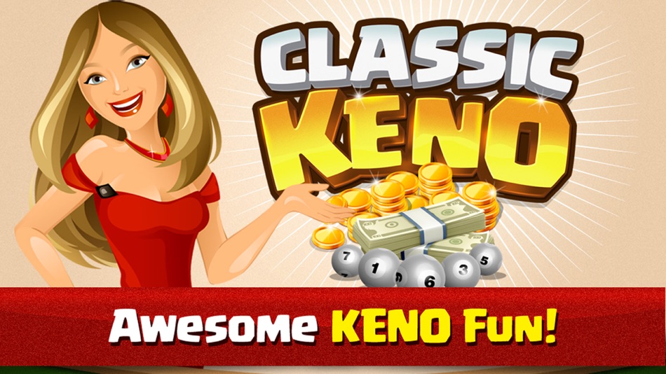 Classic Keno Casino - Video Casino Play for Free Fun - 1.1 - (iOS)