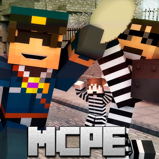 COPS N RUBBER SERVERS With Free Mini Survival, Hunger 