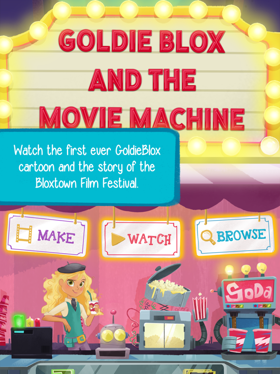 Screenshot #6 pour GoldieBlox & the Movie Machine