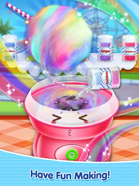 Sweet Cotton Candy Mania! - Yummy Desserts Maker