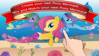 Dress Up Games for Girls - Fun Mermaid Pony Gamesのおすすめ画像1