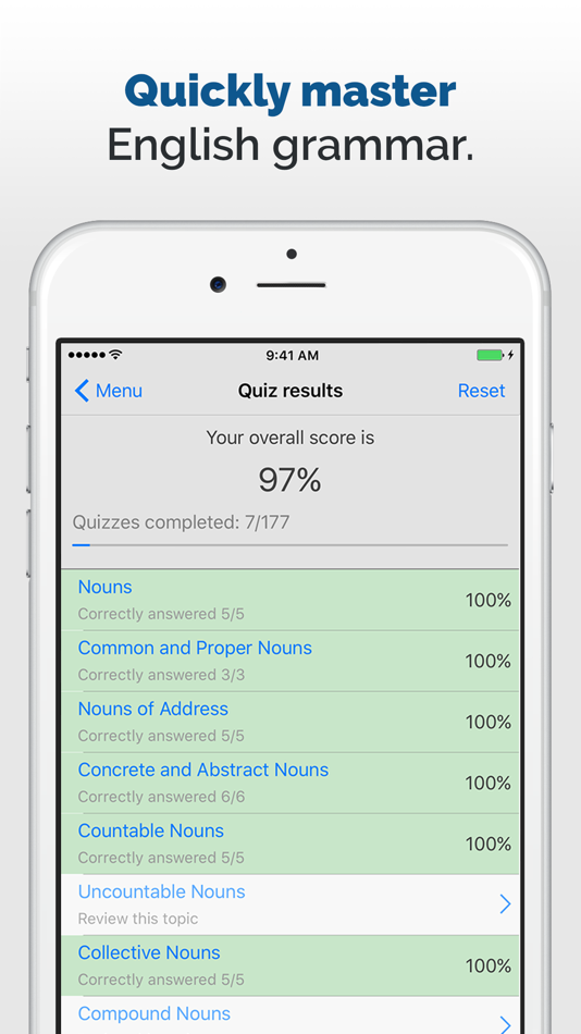 #4. Complete English Grammar Rules (iOS) By: Farlex, Inc.